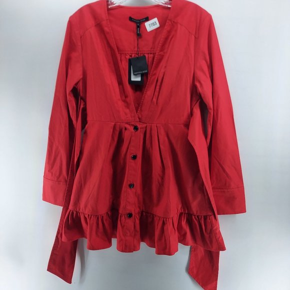 MARISSA WEBB janelle lightweight  Cotton Canvas mini Dress medium - Picture 3 of 13